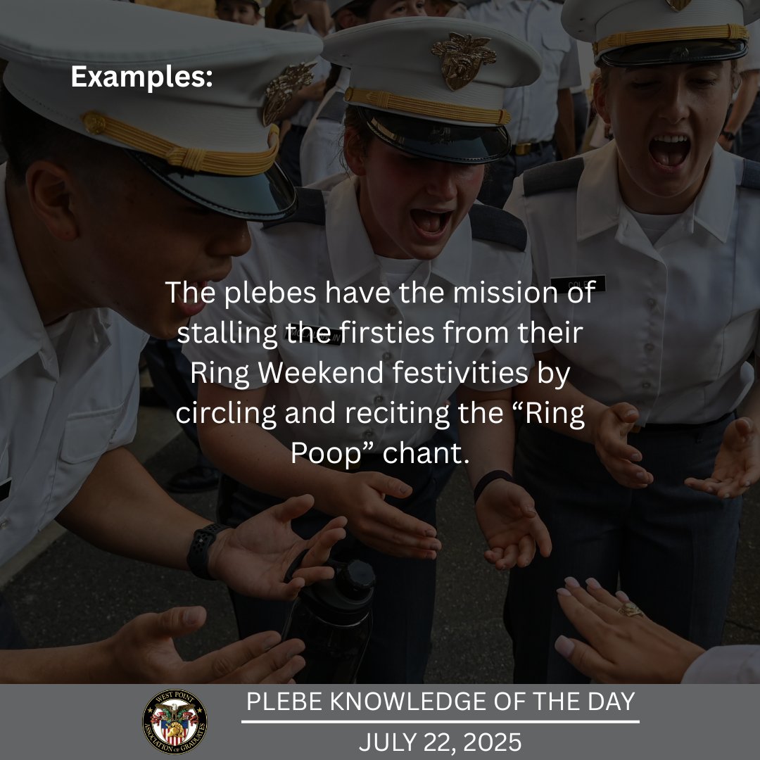 West Point AOG (@wpaog) on Twitter photo 📖 Think <a href="/MerriamWebster/">Merriam-Webster</a>...but make it Long Gray Line.
We're redefining "Word of the Day" but West Point style.
We’re breaking down Old Grad slang one term at a time.
#LongGrayLine #WordOfTheDay #WPAOG 📖 Think <a href="/MerriamWebster/">Merriam-Webster</a>...but make it Long Gray Line.
We're redefining "Word of the Day" but West Point style.
We’re breaking down Old Grad slang one term at a time.
#LongGrayLine #WordOfTheDay #WPAOG