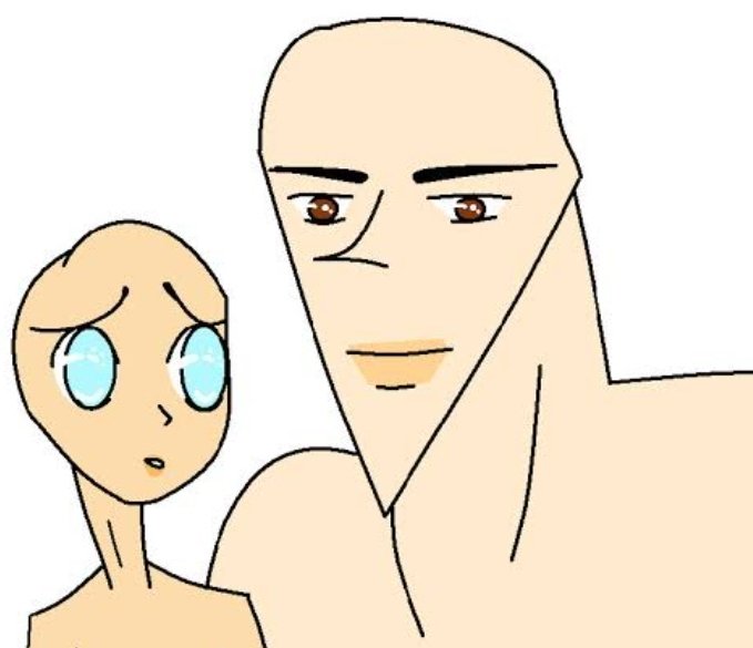 maomaolou's tweet photo. Trying to draw venti and varka art but it lowkey look like this https://t.co/BaVptdXk6O