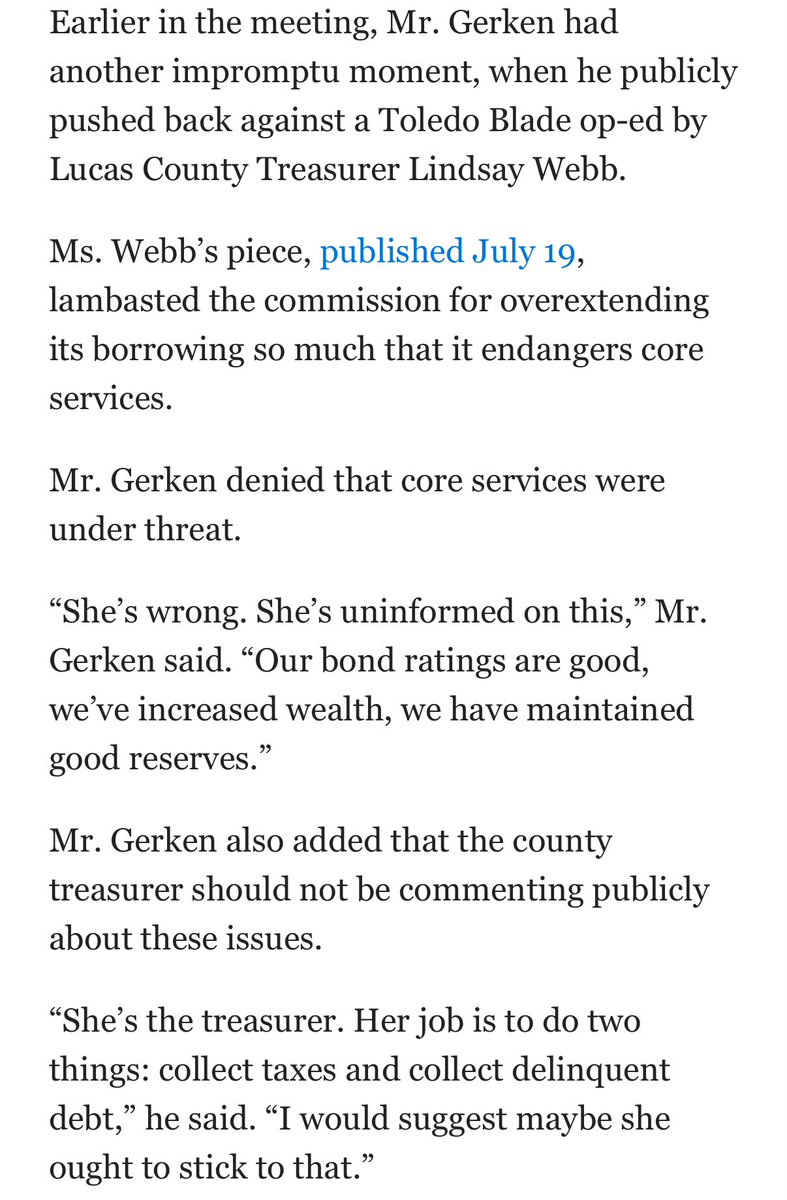 jmculling's tweet image. "Sit down and shut up, lady"
Gerken is an egomaniacal narcissist loser.