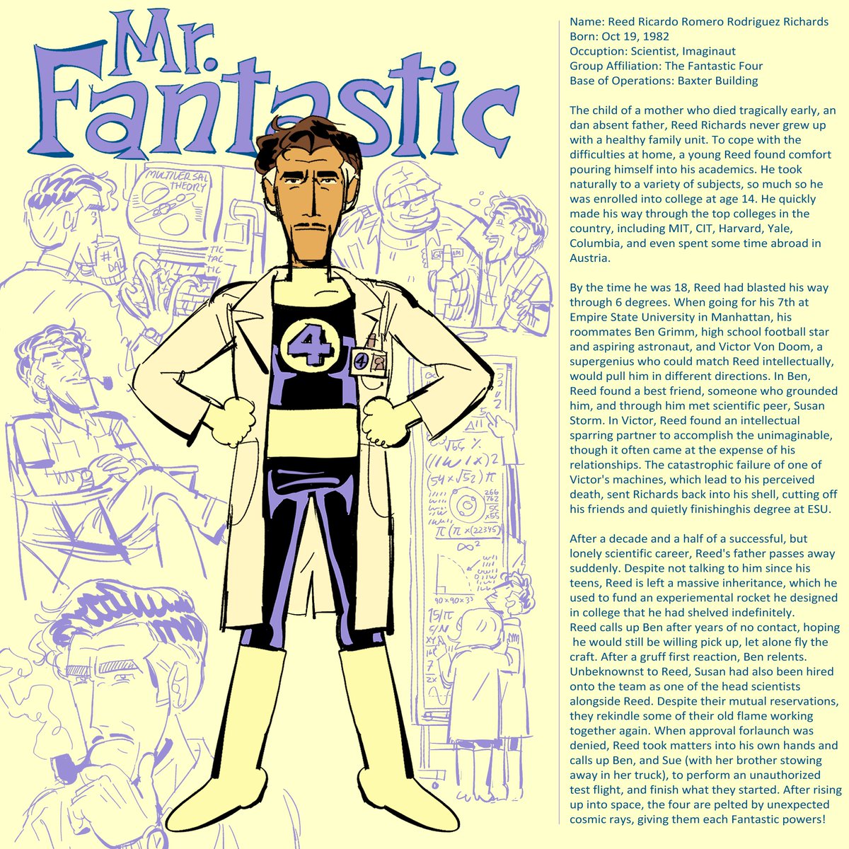 GuyFromPlanetX's tweet image. (Transmission received from Earth-3730)
#FantasticFour #MrFantastic