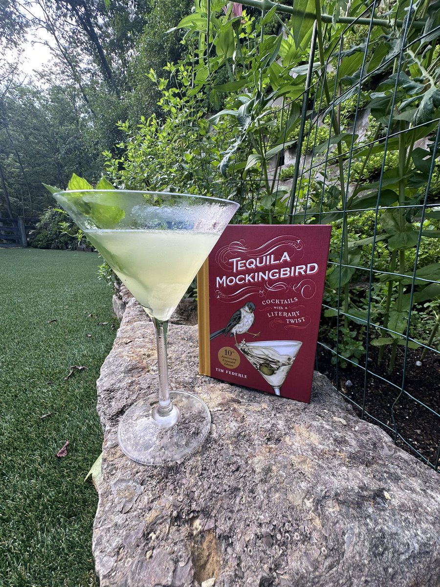 Perfect way to end the day - cheers!