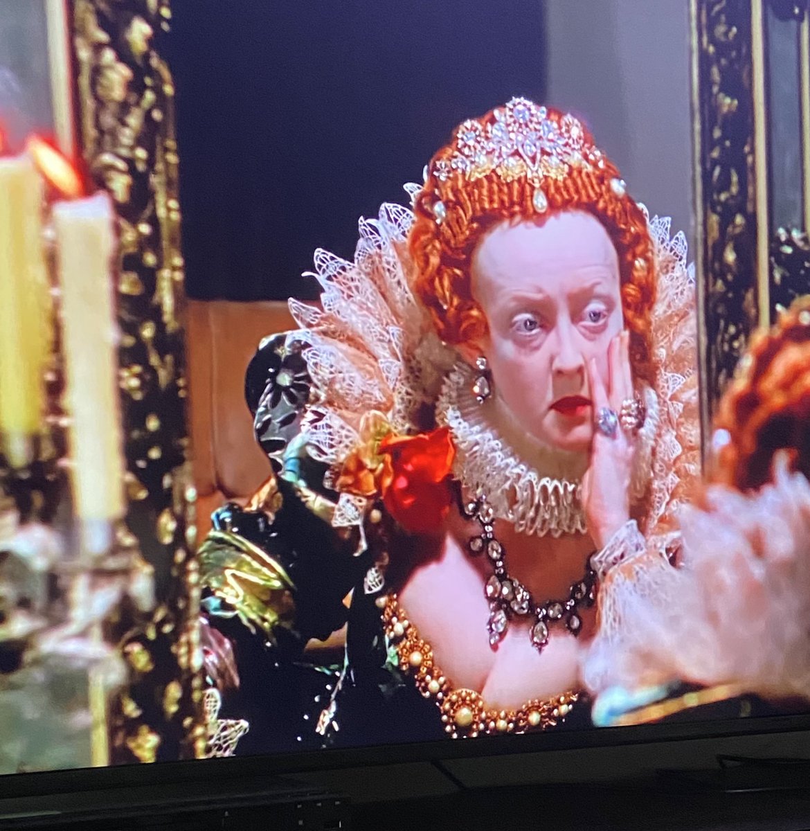 HollywoodYeste1's tweet image. Bette Davis’ performance in The Private Lives of Elizabeth and Essex defies description. The woman was always stunningly brilliant but she hit a whole other gear in this role. She makes time stand still.