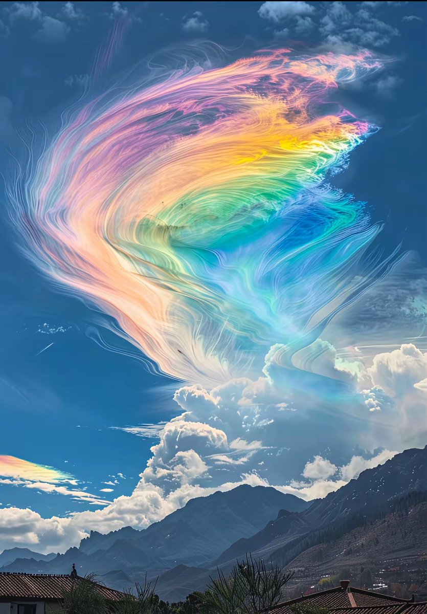 AlecZ198570's tweet image. 七彩祥雲
