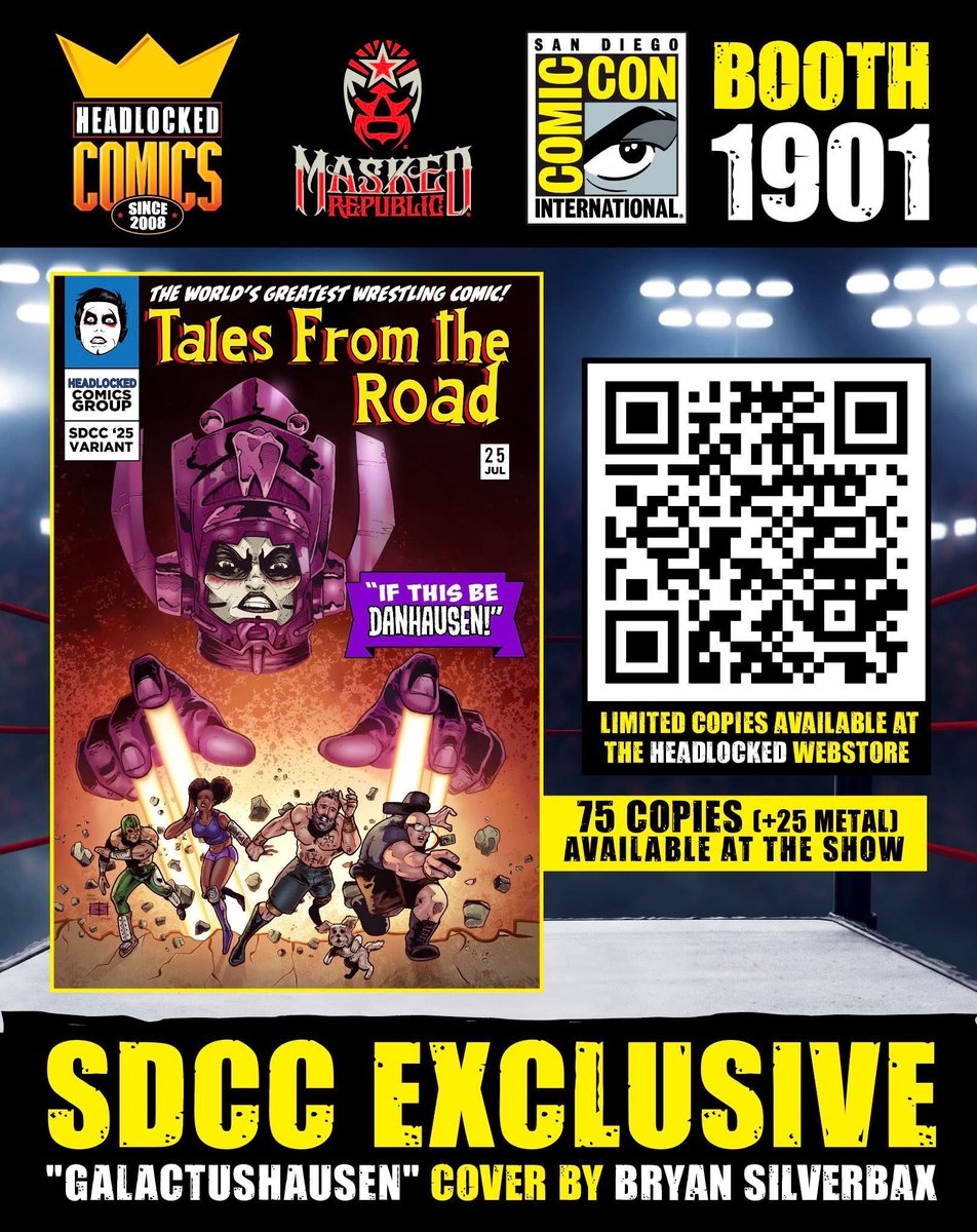 DanhausenAD's tweet image. Danhausen invades San Diego comic con again and then he shall send you to St. Louis (with Danhausen) on Sunday.