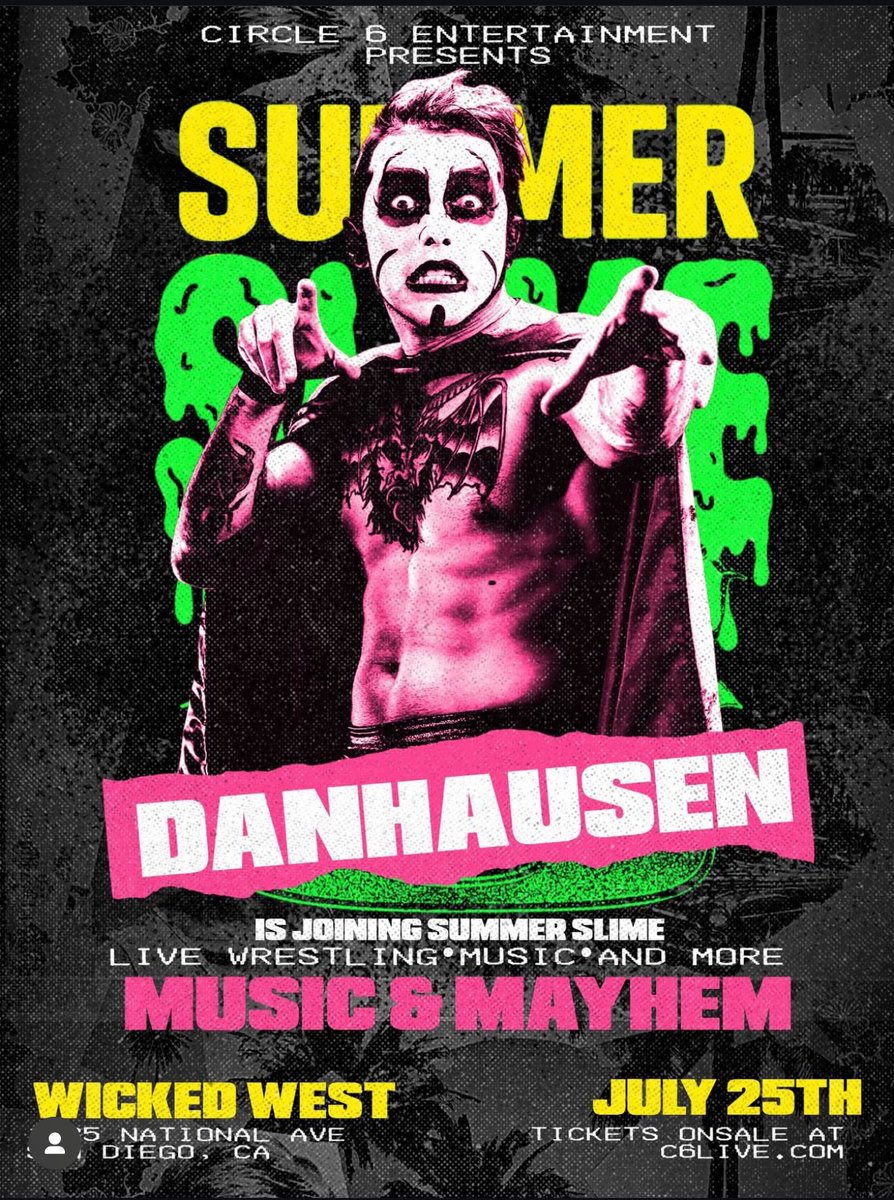 DanhausenAD's tweet image. Danhausen invades San Diego comic con again and then he shall send you to St. Louis (with Danhausen) on Sunday.