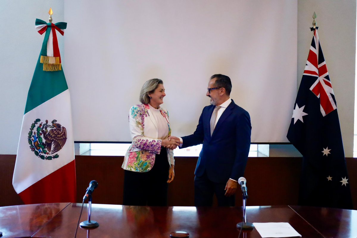 OCHOA_MX_UN's tweet image. En un contexto de urgencia climática, retos de financiamiento al desarrollo y reforma del #sistemamultilateral #ONU80, agradezco a la Subsecretaria Katrina Cooper @dfat y a la Emb. Rachel Moseley @AusEmbMex el diálogo sostenido durante la 8º reunión de Consultas Políticas 🇲🇽🤝🇦🇺
