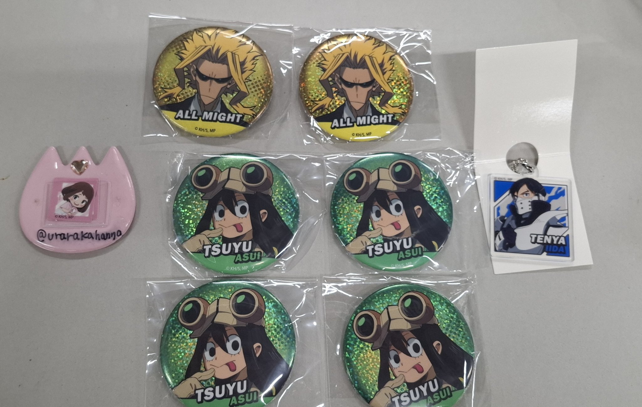 ヒロアカ　オールマイト　ヒロヴィラフェス 缶バッジ　まとめ売り　バラ売り可 ヒロアカ オールマイト ヒロヴィラフェス 缶バッジ まとめ売り