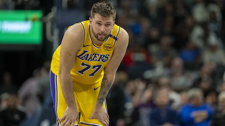 LakersDailyCom's tweet image. REPORT: "External fretting" about Luka Doncic committing to the Lakers has "dissipated considerably," per @TheSteinLine