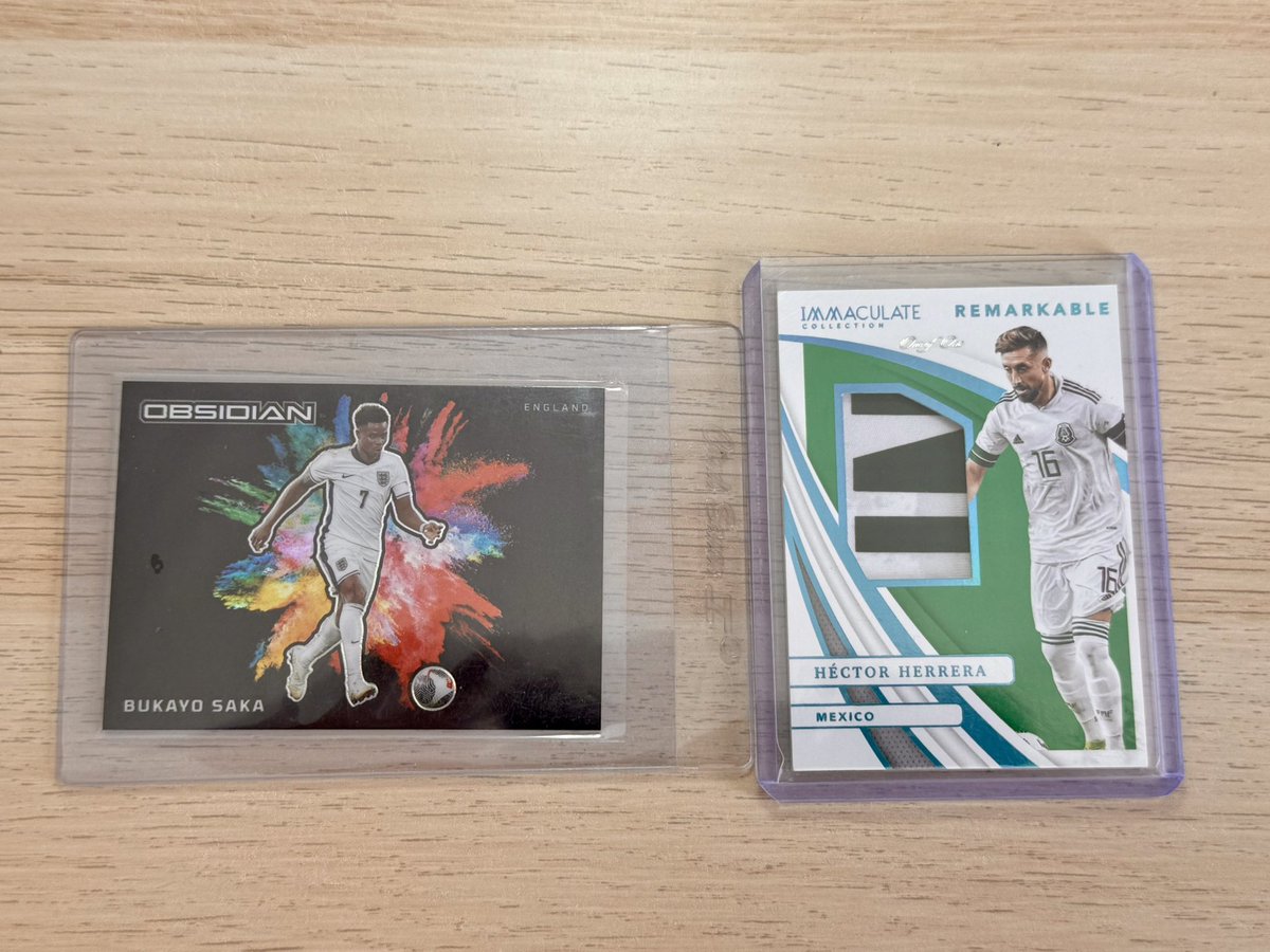 #AGStacks 41

Last post of the sale!

Saka CB $150 has surface scratches, Herrera 1/1 Immaculate Patch $220