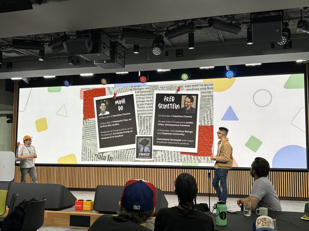 jerrod_lew's tweet image. Incredible event with @MachineCinemaAI and @GoogleLabs in NYC.
Using Veo 3 we had 2 hours to create a video about the city!
Going to share our results soon!