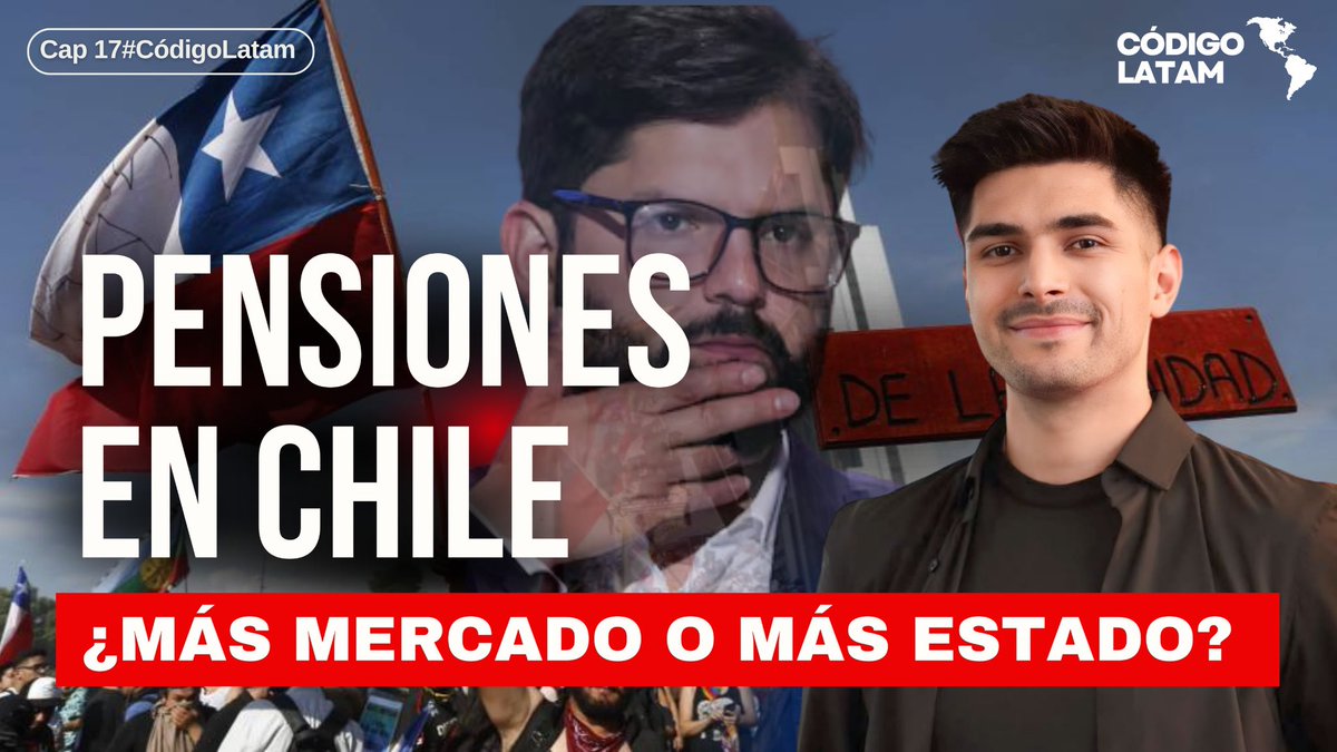 ieepecuador's tweet image. 📢 #CódigoLatam con Bastián Romero, investigador de la Fundación para el Progreso de Chile, analizando:
"El sistema de pensiones chileno: ¿Más mercado o más Estado?"
¿Reforma, privatización o intervención estatal?
youtube.com/live/0b05CzGwa…
📍 @ieep_ec