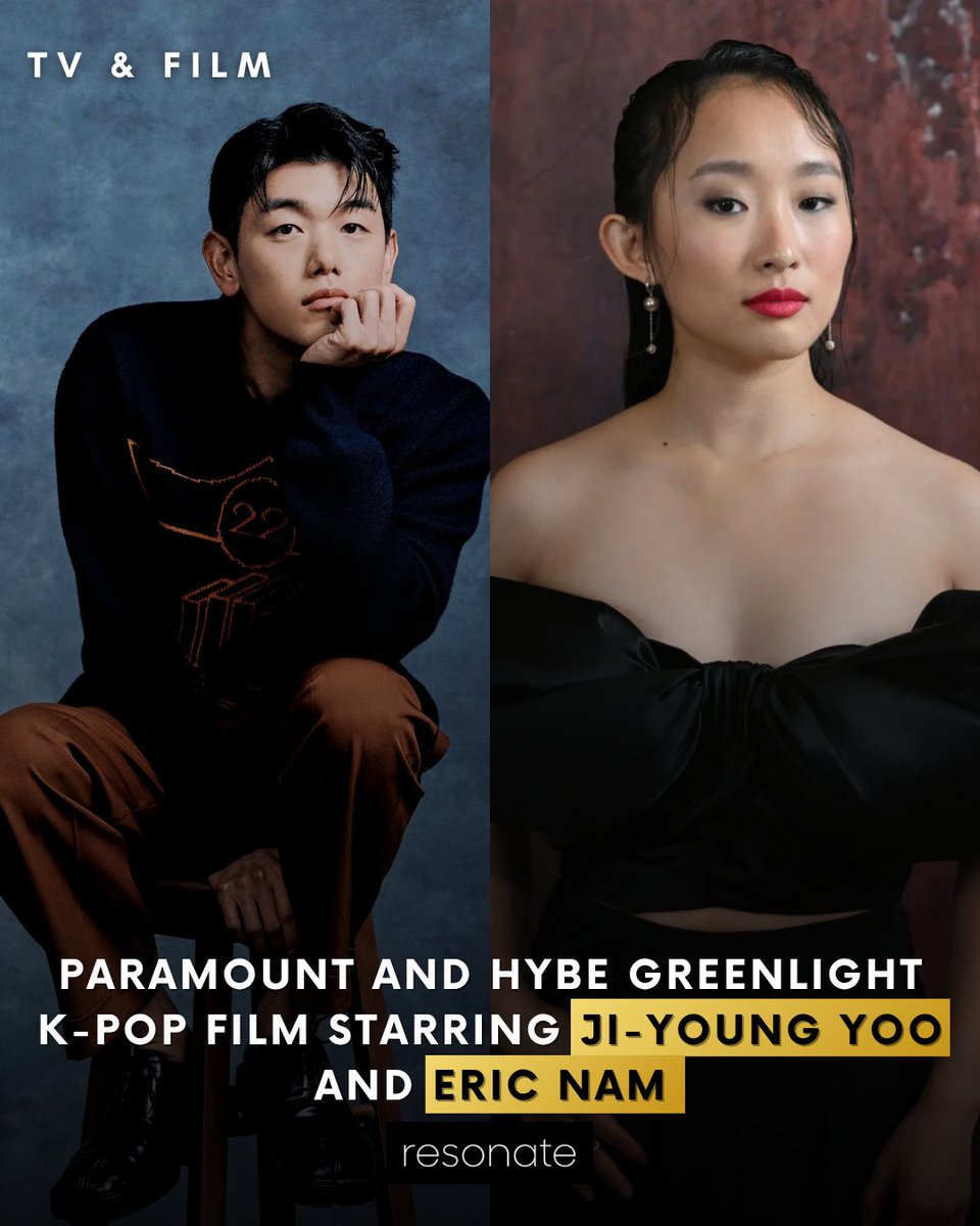 ResonateVoices's tweet image. A new film venture between Paramount Pictures and Hybe America, the U.S. branch of the South Korean entertainment giant, has officially found its leading performers and secured a release date.

Read more: weareresonate.com/2025/07/paramo…