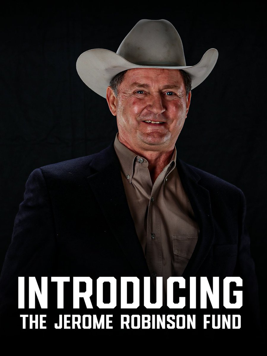 PBR's tweet image. Jerome Robinson was the heart of rodeo, a @CSURams alum, & helped build modern bull riding. As Last Cowboy Standing hits Fort Collins, we honor his legacy by supporting the CSU Rodeo Team, where his journey began.
Read his story & donate in his memory β‘οΈ bit.ly/4519eCA