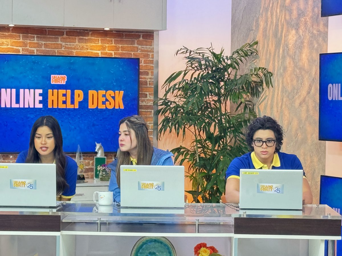 UnangHirit's tweet image. Bukas pa rin ang Unang Hirit Online Help Desk para sa mga naapektuhan ng ulan at matinding baha.
Tumutok na sa inyong telebisyon maging sa #UnangHirit livestream sa Facebook, TikTok at YouTube!