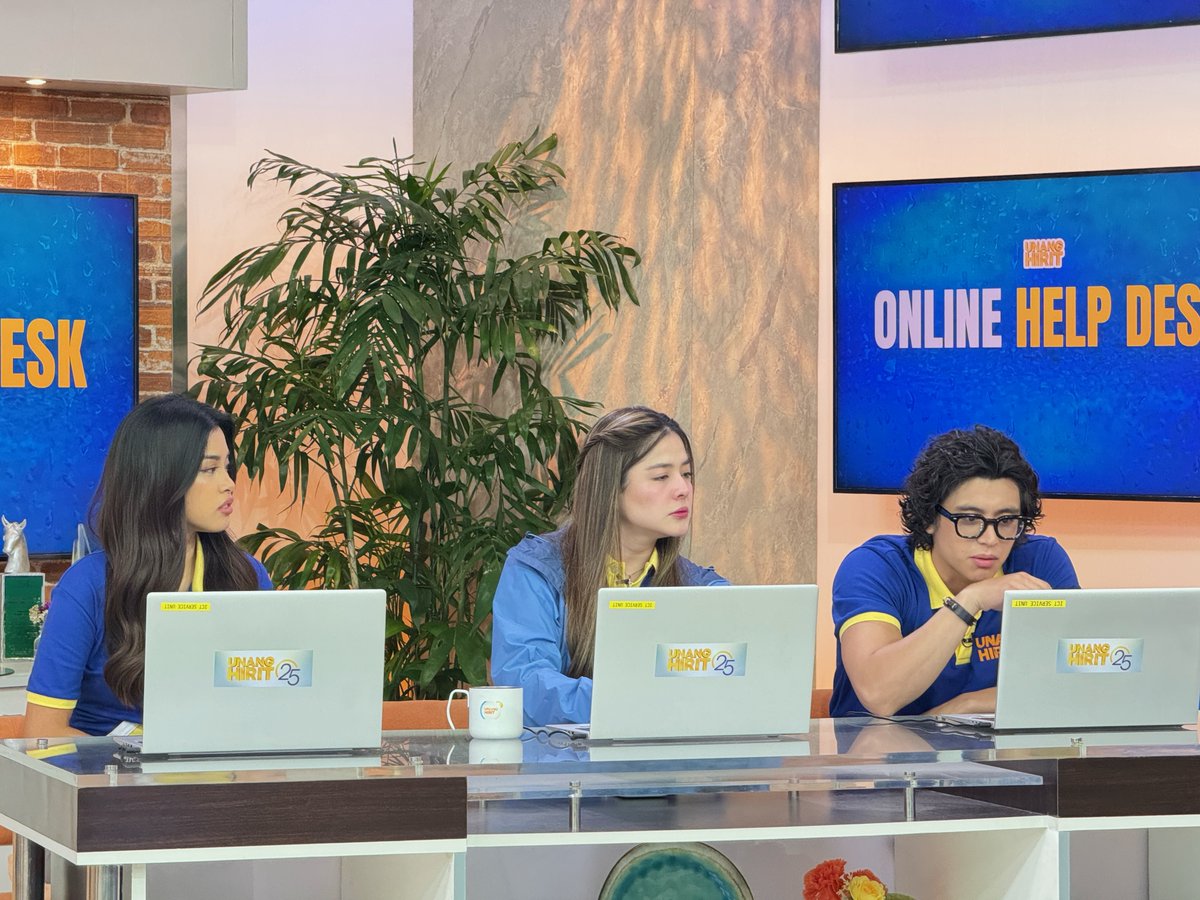UnangHirit's tweet image. Bukas pa rin ang Unang Hirit Online Help Desk para sa mga naapektuhan ng ulan at matinding baha.
Tumutok na sa inyong telebisyon maging sa #UnangHirit livestream sa Facebook, TikTok at YouTube!