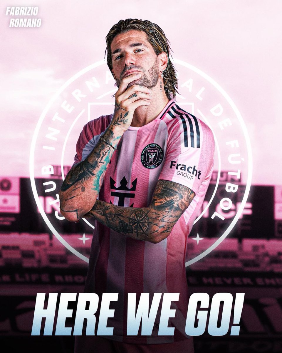 Intermiamicfhub's tweet image. 🚨BREAKING: “Rodrigo de Paul to Inter Miami, here we go! Verbal agreement in place with all parties.”
Via @FabrizioRomano