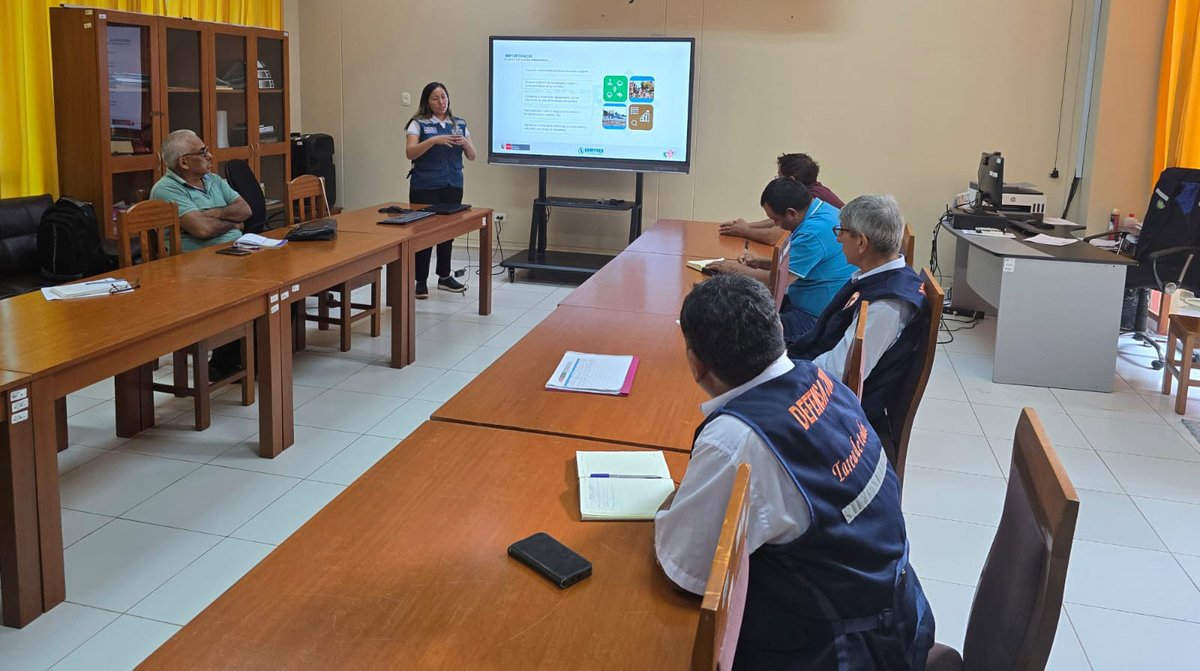 CENEPRED's tweet image. 📍Madre de Dios | Brindamos asistencia en la elaboración del Plan de Educación Comunitaria en Gestión del Riesgo de Desastres (PEC) a los profesionales en GRD del GR de Madre de Dios, de la MP de Tambopata y de la MP de Tahuamanu.

📝Nota 👉 gob.pe/n/1213432
#CenepredPerú