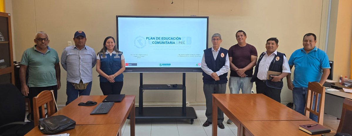 CENEPRED's tweet image. 📍Madre de Dios | Brindamos asistencia en la elaboración del Plan de Educación Comunitaria en Gestión del Riesgo de Desastres (PEC) a los profesionales en GRD del GR de Madre de Dios, de la MP de Tambopata y de la MP de Tahuamanu.

📝Nota 👉 gob.pe/n/1213432
#CenepredPerú