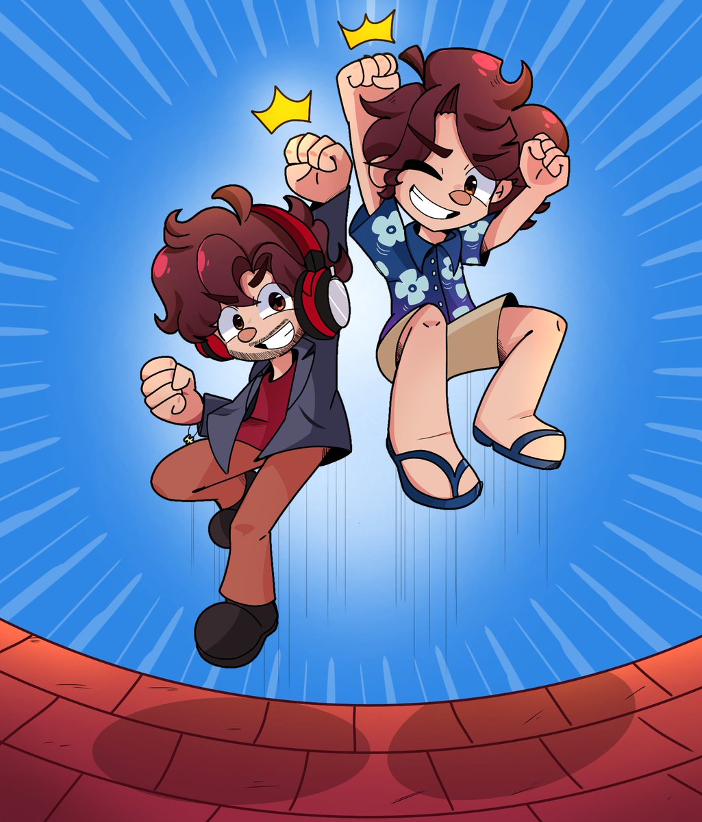 Dai π»πͺ (COMMS CLOSED) (@dai_honeys) on Twitter photo Mario-inspired illustration of these two brothers, who are also twins. I really enjoyed drawing them !!
<a href="/ZAMinationM/">Micah Preciado</a> <a href="/ZaminationZ/">Zach P. π @Denfur</a> Mario-inspired illustration of these two brothers, who are also twins. I really enjoyed drawing them !!
<a href="/ZAMinationM/">Micah Preciado</a> <a href="/ZaminationZ/">Zach P. π @Denfur</a>