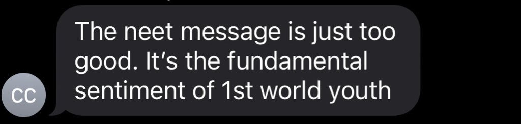 corelordswabes's tweet photo. neetdom is the fastest growing cult in the world https://t.co/1341r6iW0H
