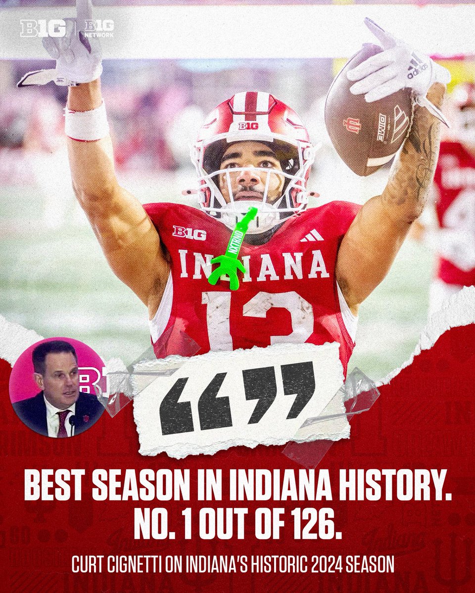 B1Gfootball's tweet image. Curt Cignetti and company did some special things last year 💯
#B1GFootball