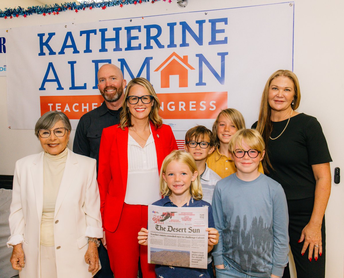 cmkaleman's tweet image. Thank you to everyone who came out to our campaign kick-off today! Grateful to launch our race for #CA41 with the endorsements of former Senator Barbara Boxer and 100+ local leaders! Ready to fight for working families and real change in Washington. Let’s get to work!
