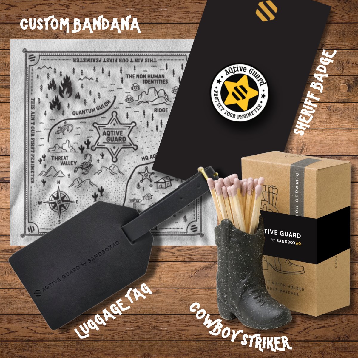 SandboxAQ's tweet image. Saddle up, cyber cowboys - our BlackHat contest is live! 🤠
🏆 Win a Nintendo Switch 2 + limited-edition swag:
✔️ Custom luggage tags
✔️ Sheriff Badges
✔️ Cowboy strikers
Early Entry:
Follow @SandboxAQ
Repost Our earlier post + tag #AQtiveGuard + #BHUSA:…