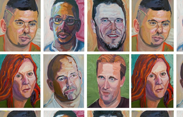 Articus_chad's tweet image. George Bush is unironically one of my favorite painters