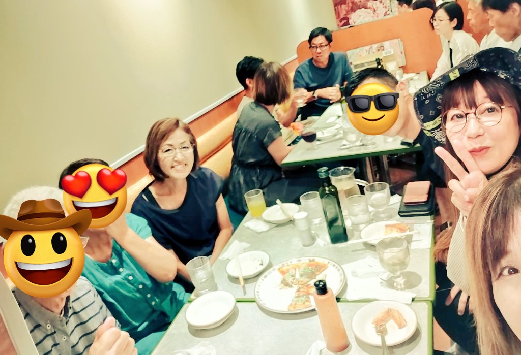 ama_lucky888's tweet image. 参院選が終わった翌日、
山田さんや静花さん達と
「しばらく会えないから淋しい😭」
と言いながらお別れ会したけど、
立花党首の兵庫県移住でまた会える!!

[心を1つにして闘う］事を教えてくださった先輩方と共に
#立花孝志を再び国政政党の党首に
#浜田聡を国会へ戻そう