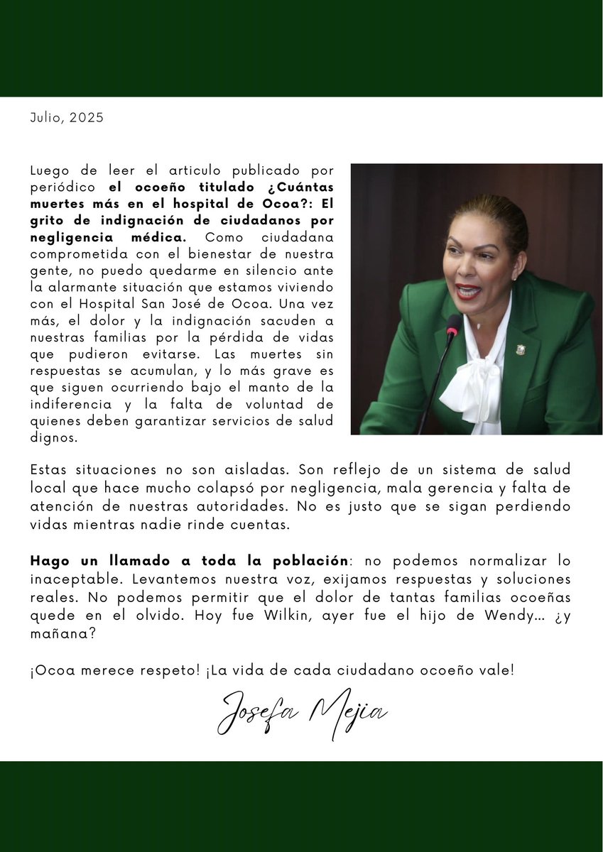 Josefa Mejía tweet media