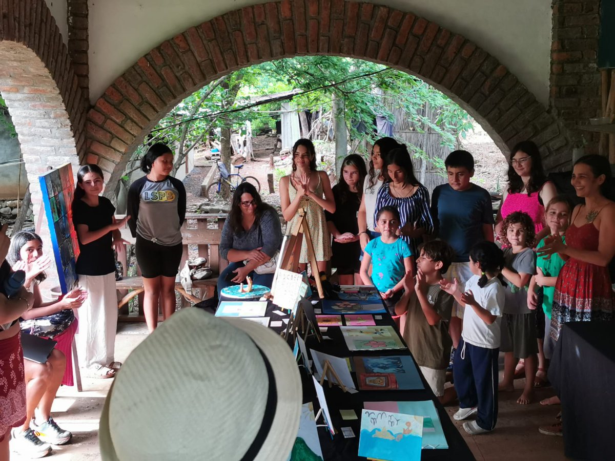 Educación Libre (@analariospohl) on Twitter photo Some pictures of our last art show. Thank you so much for the podcast <a href="/Bitcoinbeach/">Bitcoin Beach</a> So grateful with all the generous bitcoiners who have sent donations to our program Skate, Paint and More. Your generousity transforms into opportunities for our students. Come visit anytime. Some pictures of our last art show. Thank you so much for the podcast <a href="/Bitcoinbeach/">Bitcoin Beach</a> So grateful with all the generous bitcoiners who have sent donations to our program Skate, Paint and More. Your generousity transforms into opportunities for our students. Come visit anytime.