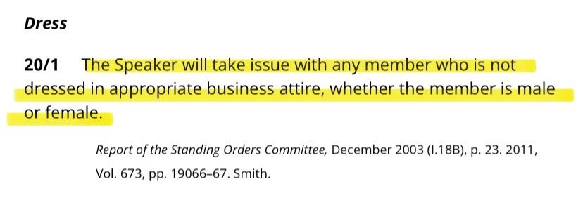 Suitandtie9999's tweet image. A huge congratulations to Speaker of the House @GerryBrownleeMP who continues to lower the standards of the house every day.
Faded jeans and sneakers, aka street wear, apparently meet the standards of business attire under Brownlee’s watch.