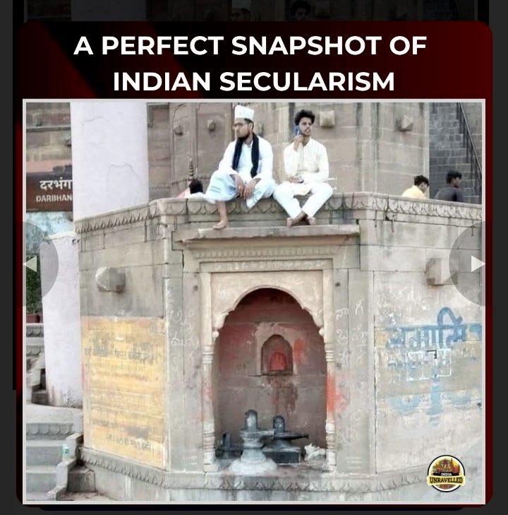 🚨 In this Country 👇 

🚨 Mu$lims are Mu$lims  !!

🚨 Christians are Christians !!

🚨 Only Hindus are Secular !!  👇👇