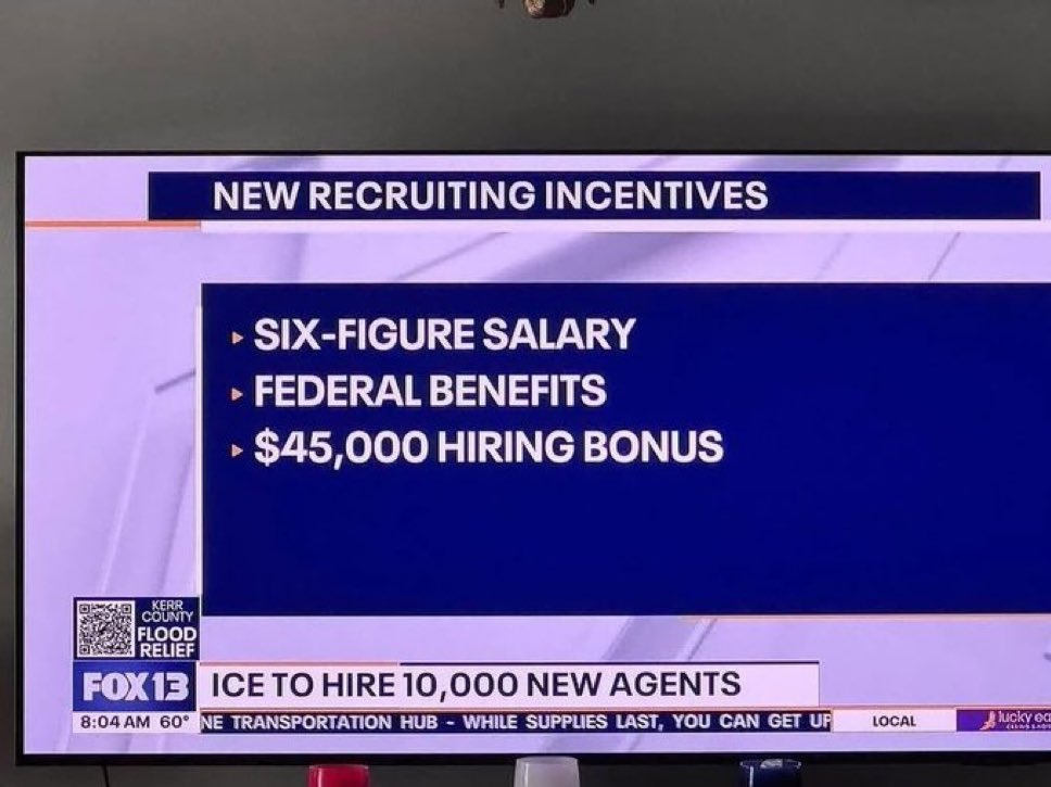 cartierfamilyZ's tweet image. All this for new ICE Agents? I might sign up my damn self 😂