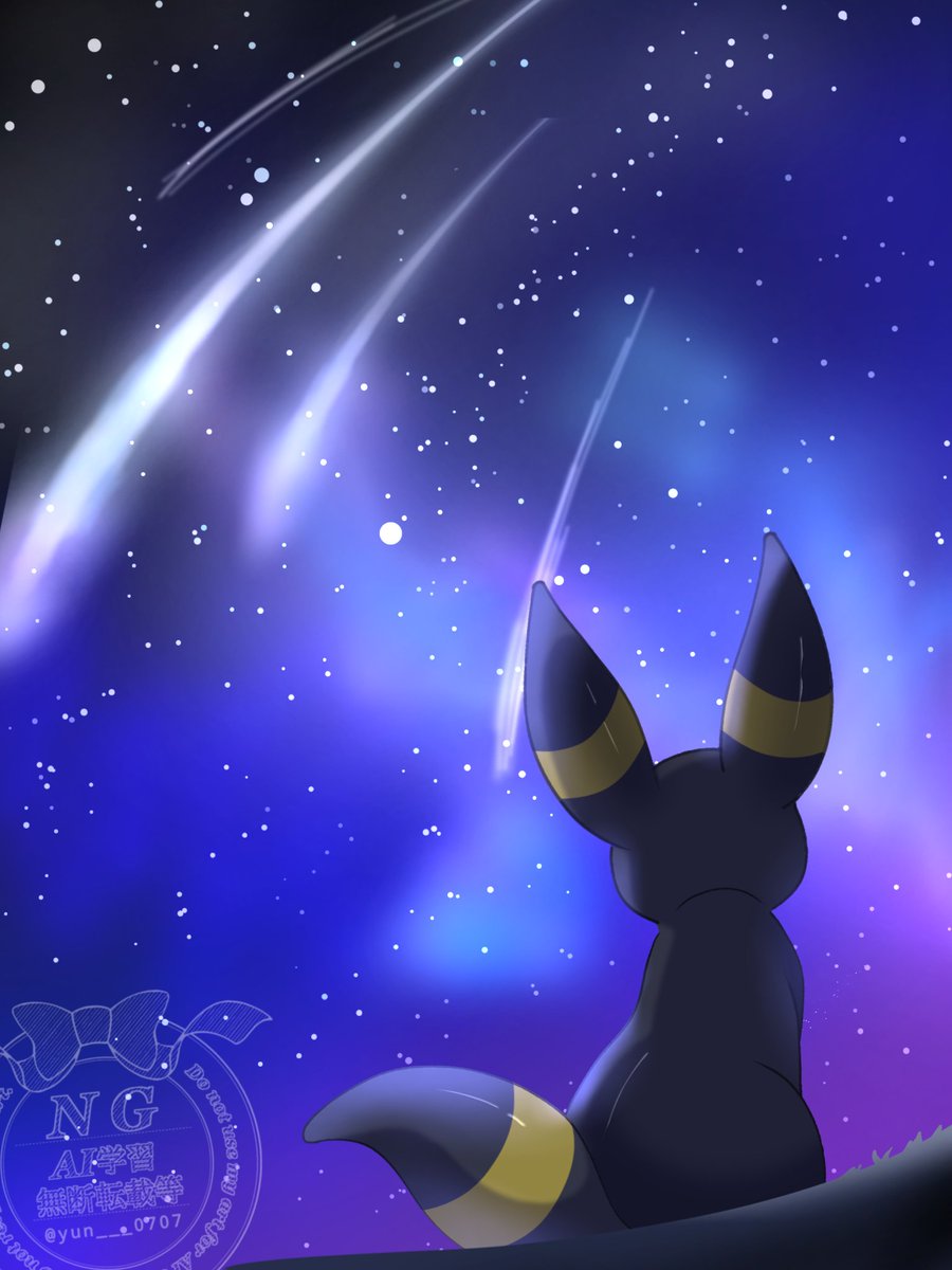 yun___0707's tweet image. ブラッキー🌠