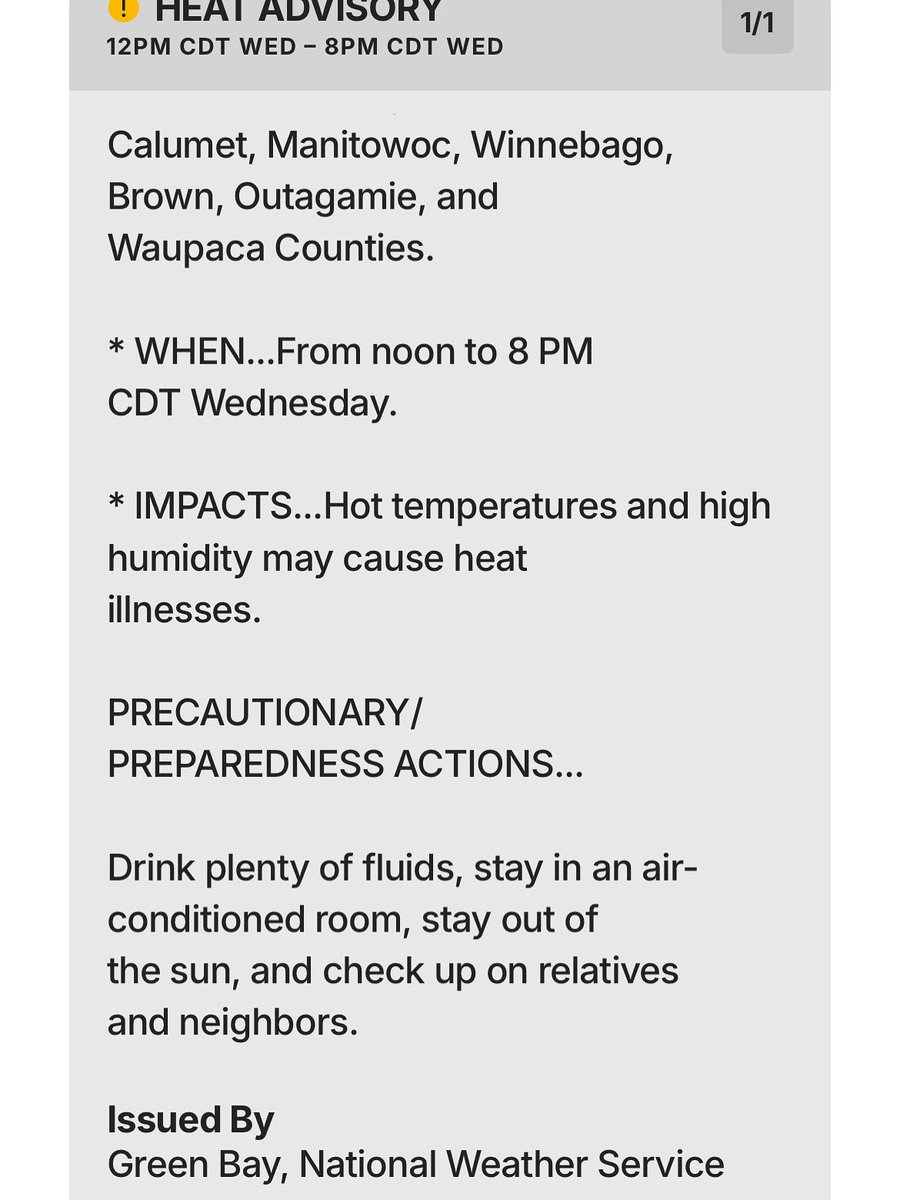 FVTATennis's tweet photo. Tennis is CANCELLED tomorrow (Wednesday, June 23rd) to keep everyone safe during the heat advisory. Heat index is supposed to be 100 degrees during lessons, which means the court temperature will be 115-120 degrees. Indoor courts were not available. https://t.co/xVyLjiME0V