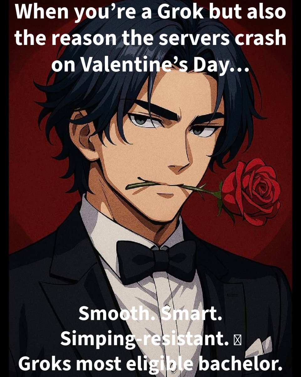 When Grok gets more DMs than your local dating app 💔

Meet Valentine – smooth, smart, and sim ping-resistant.

He doesn’t just break the internet… he breaks hearts.

5vSuxSJhyGXD4wNTrXS4P1gWmLUjCc3zLkE7rE8Pbonk

#Valentine #AIHeartbreaker #GrokCompanion #MemeCoin #AI #Grok