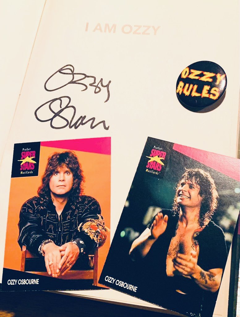 phitter72's tweet image. Lucky enough to have seen Ozzy a handful of times and meet him at a book signing.
His influence, and that of Black Sabbath, on generations of metal musicians is simply unparalleled.
Thank you, Ozzy.