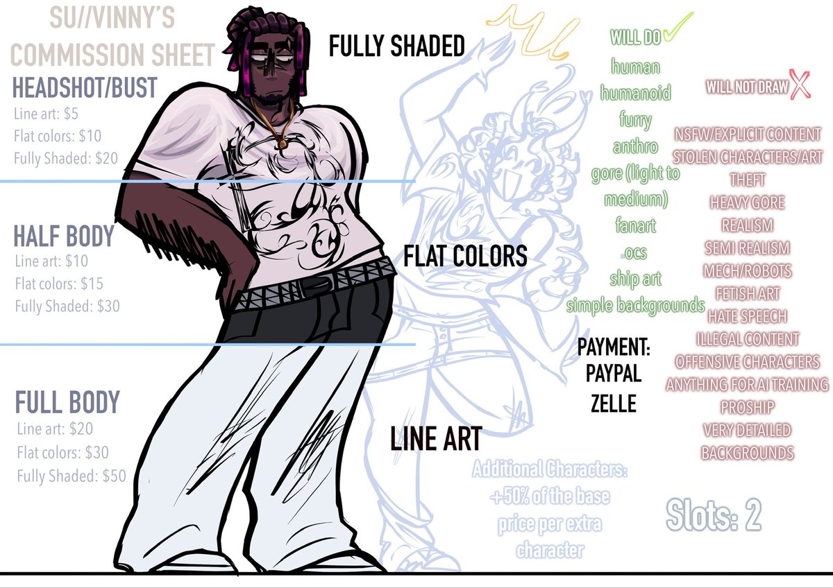 ChairEater08's tweet photo. COMMISSIONS!! I’LL ANNOUNCE WHEN THEY OPEN IN MY BIO &amp; POST WISE
#commission #comms https://t.co/d2tGh91r5r