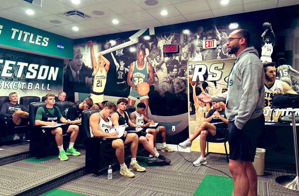Donnie Jones (@donniejones) on Twitter photo Team Building is More than Basketball. Today We uncovered <a href="/StetsonMBB/">Stetson MBB🌴</a> Player’s Heritage. Where you come from matters. Your story Matters. 💚
<a href="/StetsonU/">Stetson University</a> #ThePowerOfWe #Starting5 #AllHats Team Building is More than Basketball. Today We uncovered <a href="/StetsonMBB/">Stetson MBB🌴</a> Player’s Heritage. Where you come from matters. Your story Matters. 💚
<a href="/StetsonU/">Stetson University</a> #ThePowerOfWe #Starting5 #AllHats