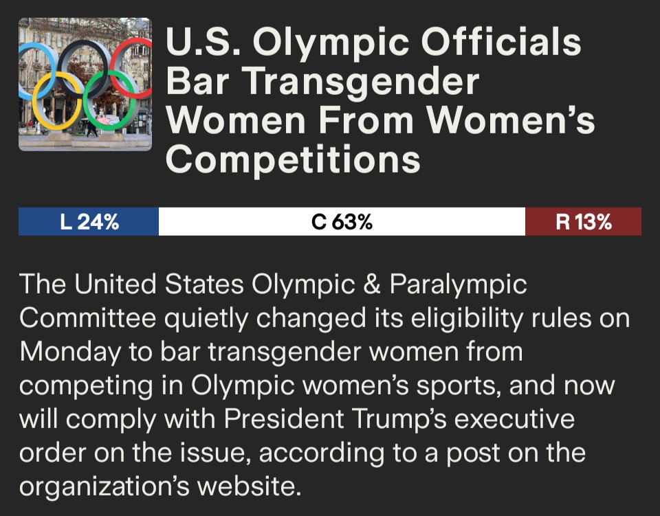 MMward9's tweet image. The U.S. Olympic and Paralympic Committee has updated its policy to bar transgender women from women's sports, effective July 21, 2025, in compliance with President Trump's Executive Order 14201. National governing bodies must align their rules. The change aims to ensure fair…