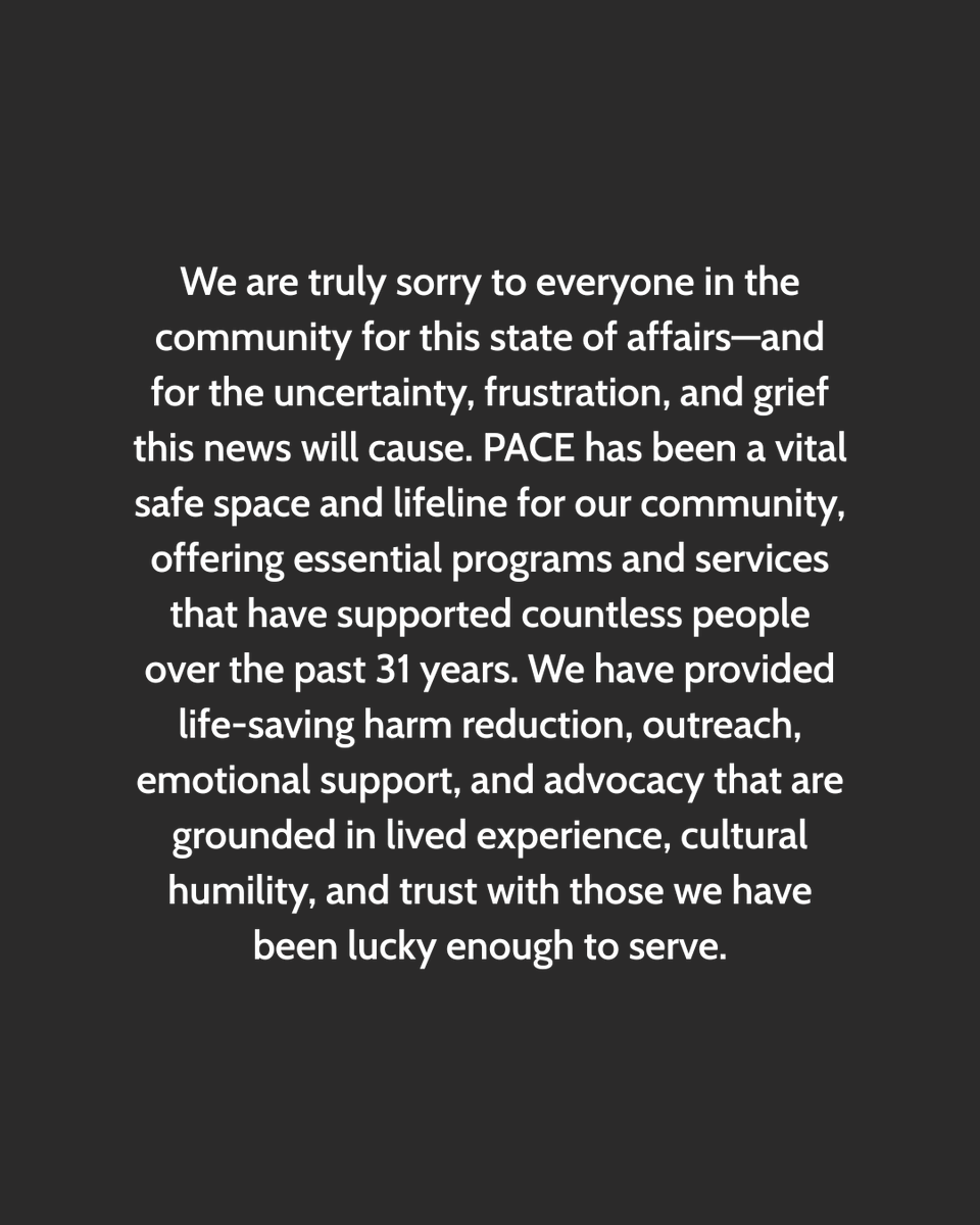 PaceSociety's tweet photo. An important announcement and message to our beloved members, allies, and community partners.

Full statement: https://t.co/8OznxgU1Qf https://t.co/7TvLGe6DSL