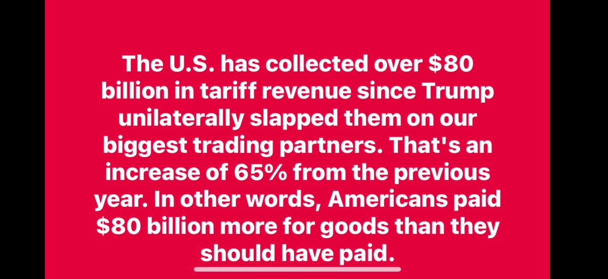 CathyNotToday2 🌿 (@cathy2nottoday) on Twitter photo <a href="/RonFilipkowski/">Ron Filipkowski</a> Scott Bessent was bragging about these earning today … apparently unaware they came on the backs of Americans
Who’s gonna tell him? <a href="/RonFilipkowski/">Ron Filipkowski</a> Scott Bessent was bragging about these earning today … apparently unaware they came on the backs of Americans
Who’s gonna tell him?