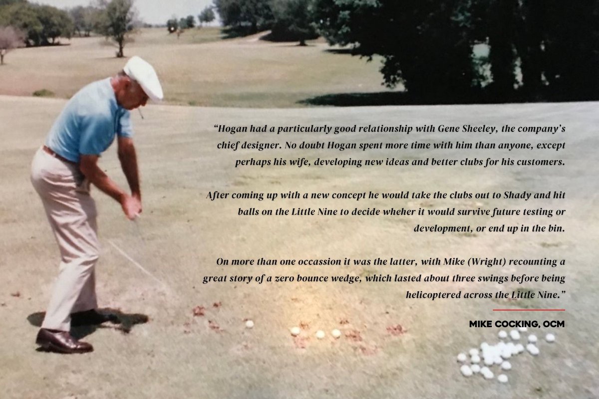 OCMGolf's tweet image. Our first US project was rebuilding ‘Little Nine’ at @ShadyOaksGolf with proper greens & bunkers, expansive short grass areas & fun mix of par 3s & 4s. Famously this space was where Hogan spent hours hitting balls & after starting his club company, trying driver and iron ideas.