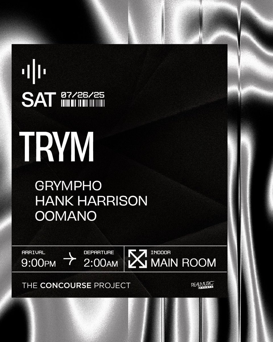 concourseproj's tweet image. WE GOIN’ HARD, AUSTIN!! 🔥
@trymlegit is coming in hot this Saturday for his headline debut + a stacked lineup of support from local powerhouses Grympho, Hank Harrison, and OOMANO.
Only a few tier 2 tickets remain: concourseproject.com
