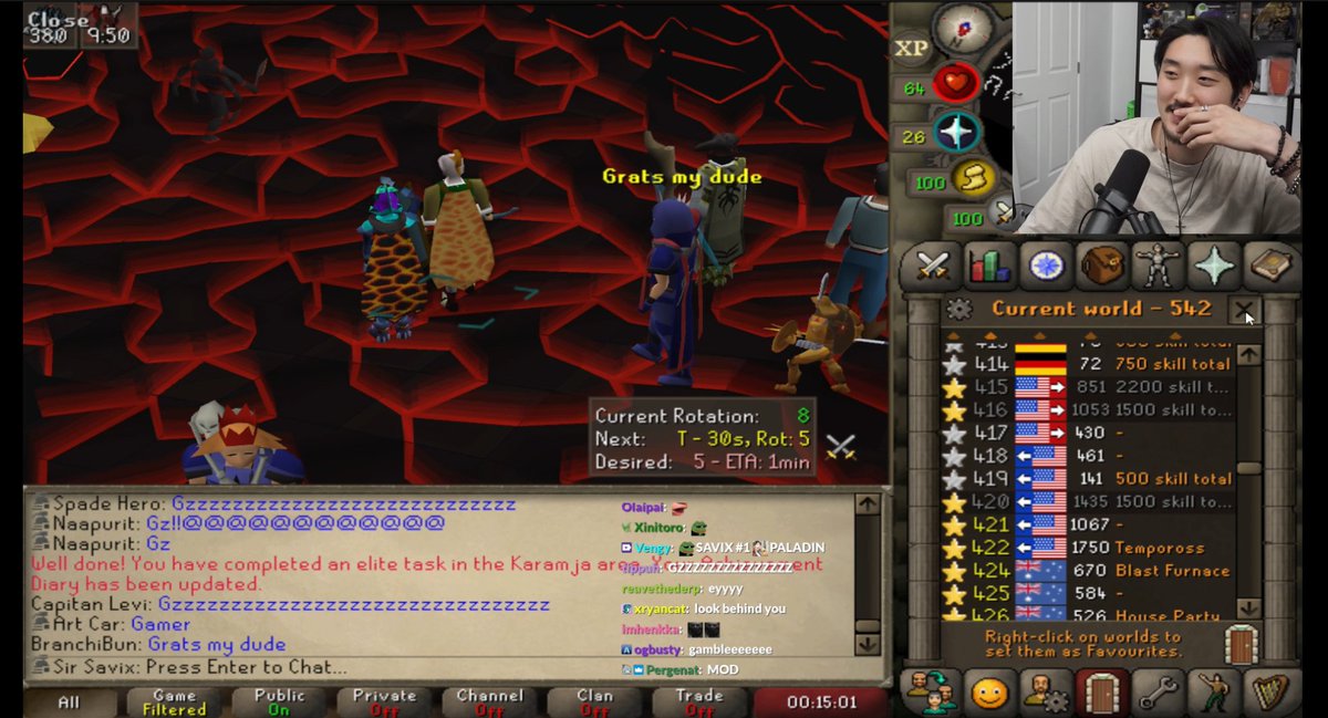 TheoryWiseOS's tweet image. Absolute gamer. @SavixIrL We all been there, but very rarely in one attempt. Crazy!