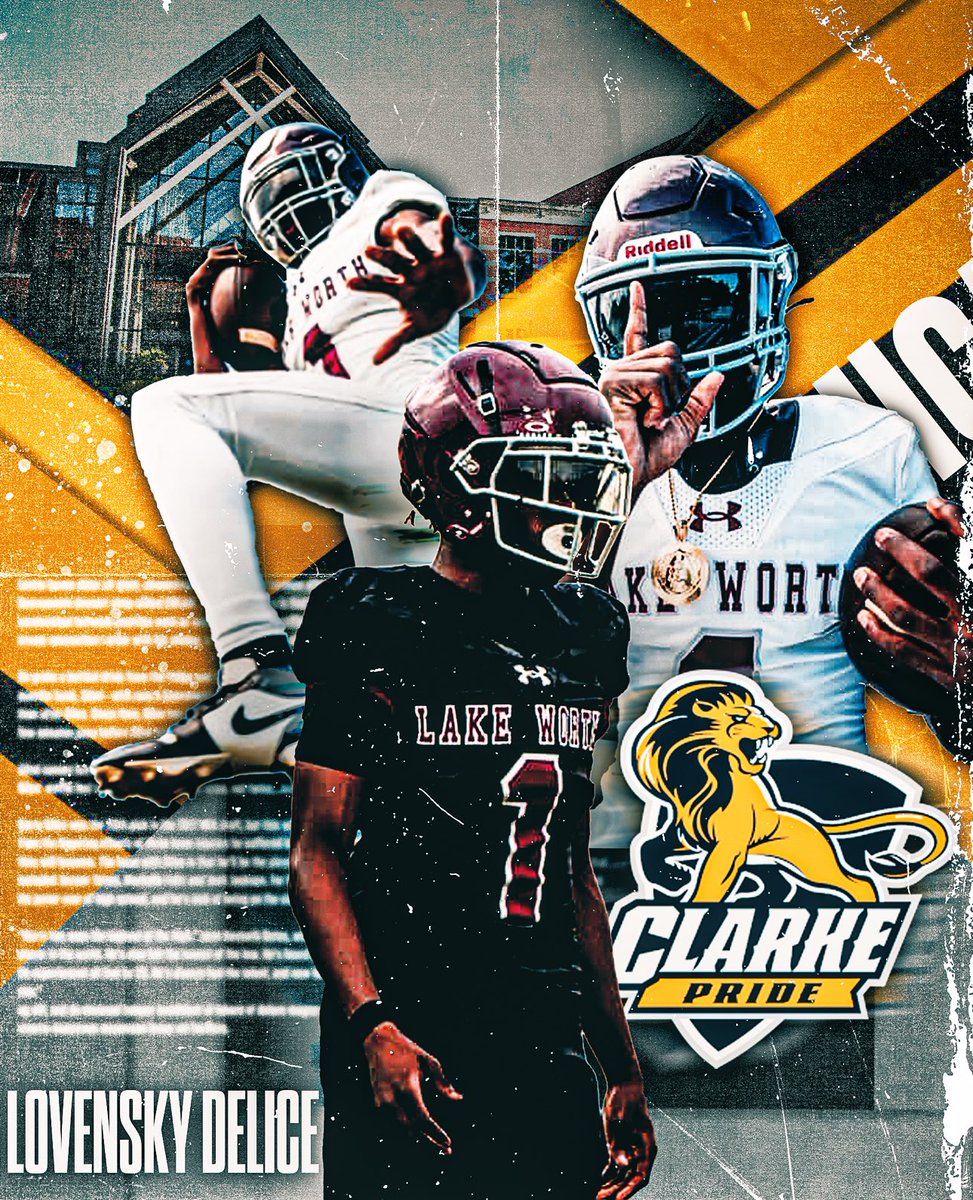Lovensky Delice (@lovensky_1) on Twitter photo Let’s Do It‼️ <a href="/ClarkeU/">Clarke University</a> <a href="/ClarkePrideFB/">Clarke Pride Football</a> <a href="/CoachHicksCU/">Adam Hicks</a> <a href="/CoachMurray79/">Kenneth Murray Jr.</a> <a href="/trestonwomack/">Coach Womack</a> <a href="/DurrellMitchel1/">Durrell Mitchell</a> 
<a href="/CoachLee_LW/">Erik Lee</a> <a href="/LakeWorthFBall/">Lake Worth Trojans Football</a> Let’s Do It‼️ <a href="/ClarkeU/">Clarke University</a> <a href="/ClarkePrideFB/">Clarke Pride Football</a> <a href="/CoachHicksCU/">Adam Hicks</a> <a href="/CoachMurray79/">Kenneth Murray Jr.</a> <a href="/trestonwomack/">Coach Womack</a> <a href="/DurrellMitchel1/">Durrell Mitchell</a> 
<a href="/CoachLee_LW/">Erik Lee</a> <a href="/LakeWorthFBall/">Lake Worth Trojans Football</a>
