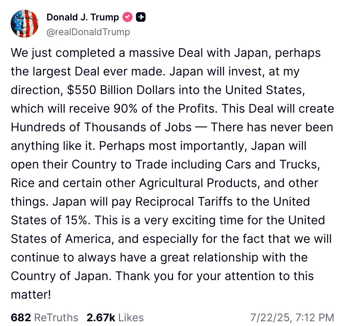 PauloMacro's tweet image. At his direction.
And at Ueda’s direction, the yen will depreciate by 15%.
