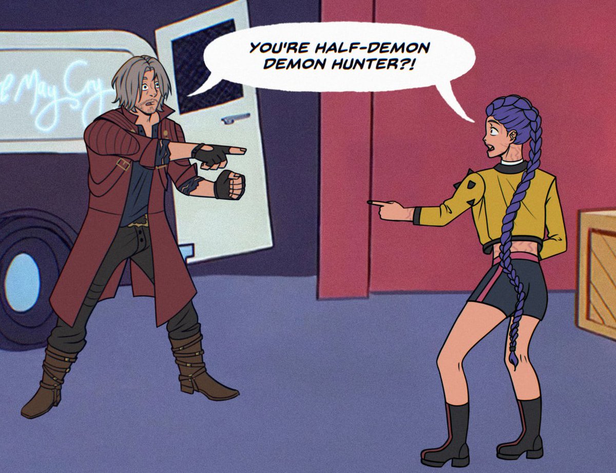 sadbitterman's tweet image. #DMC #devilmaycry #KPOPDEMONHUNTERS
What an interesting coincidence.