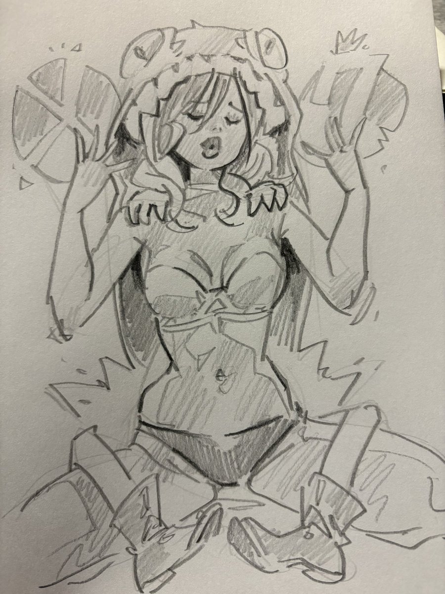 K2ROCKER's tweet image. Rough sketch